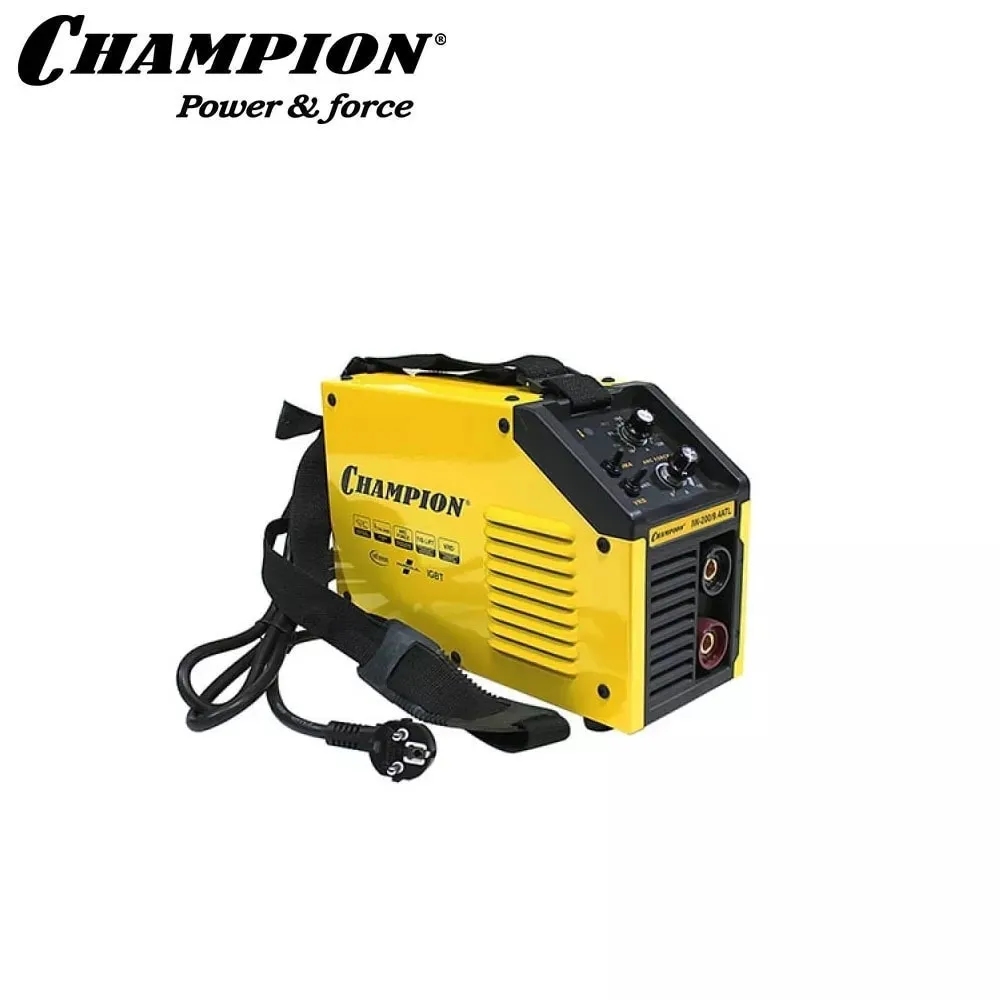 Инвертор сварочный CHAMPION IW-200/9 4 ATL (MMA/TL/vrd/raf 160-260В 9 4кВА 200А ПН40%) | Arc Welders