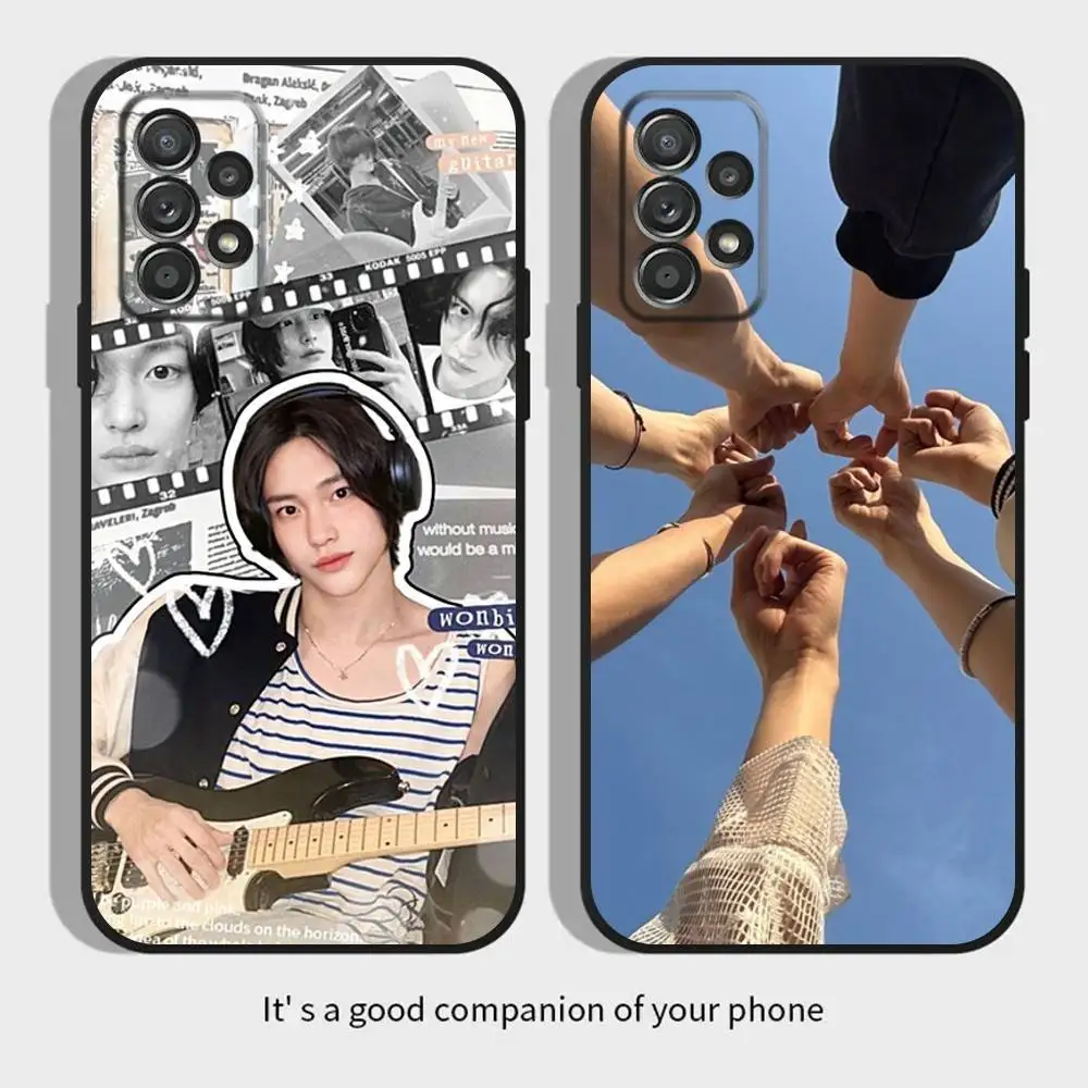 Фото Kpop-R-Riize Wonbin Phone Case For Samsung S21,S22 Ultra,S20,S30 plus,S22 plus,S23,S30 ultra 5G Silicone Cover №1