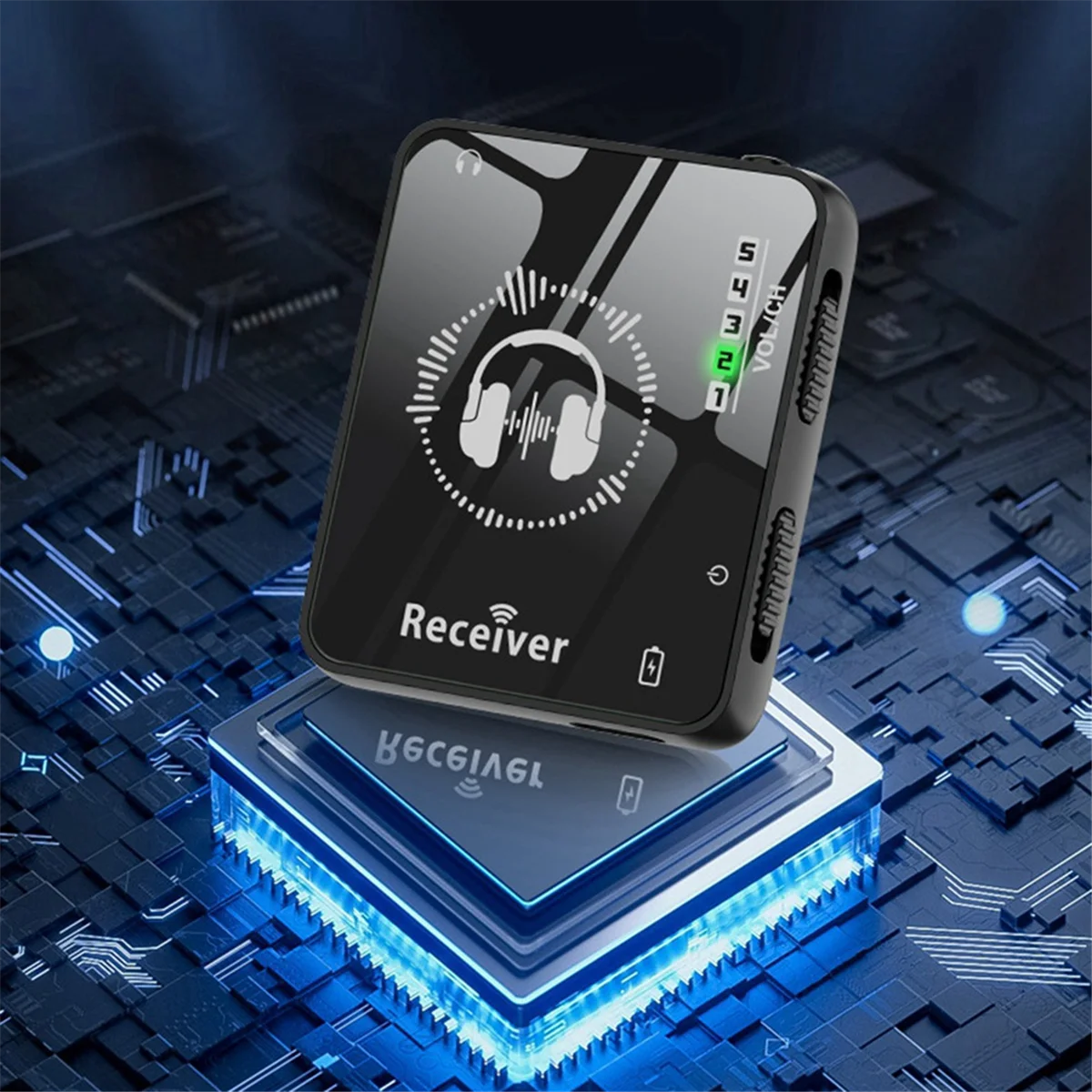 Беспроводная система передачи данных Ушного монитора Передатчик плюс Приемник