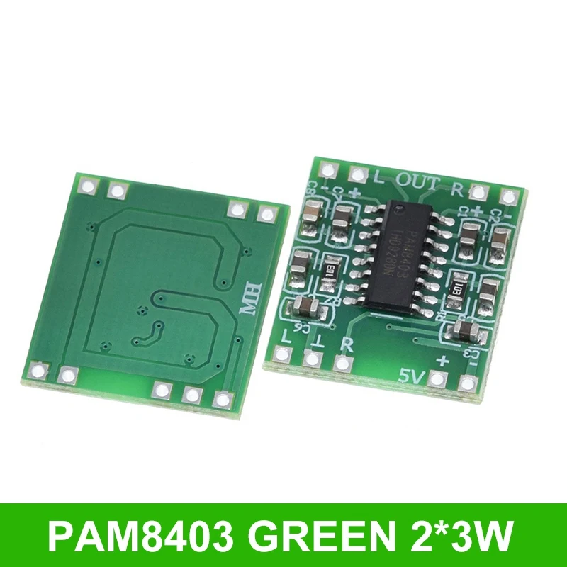 

Цифровой усилитель TZT Bluetooth 5.0 PAM8403 2x3Вт