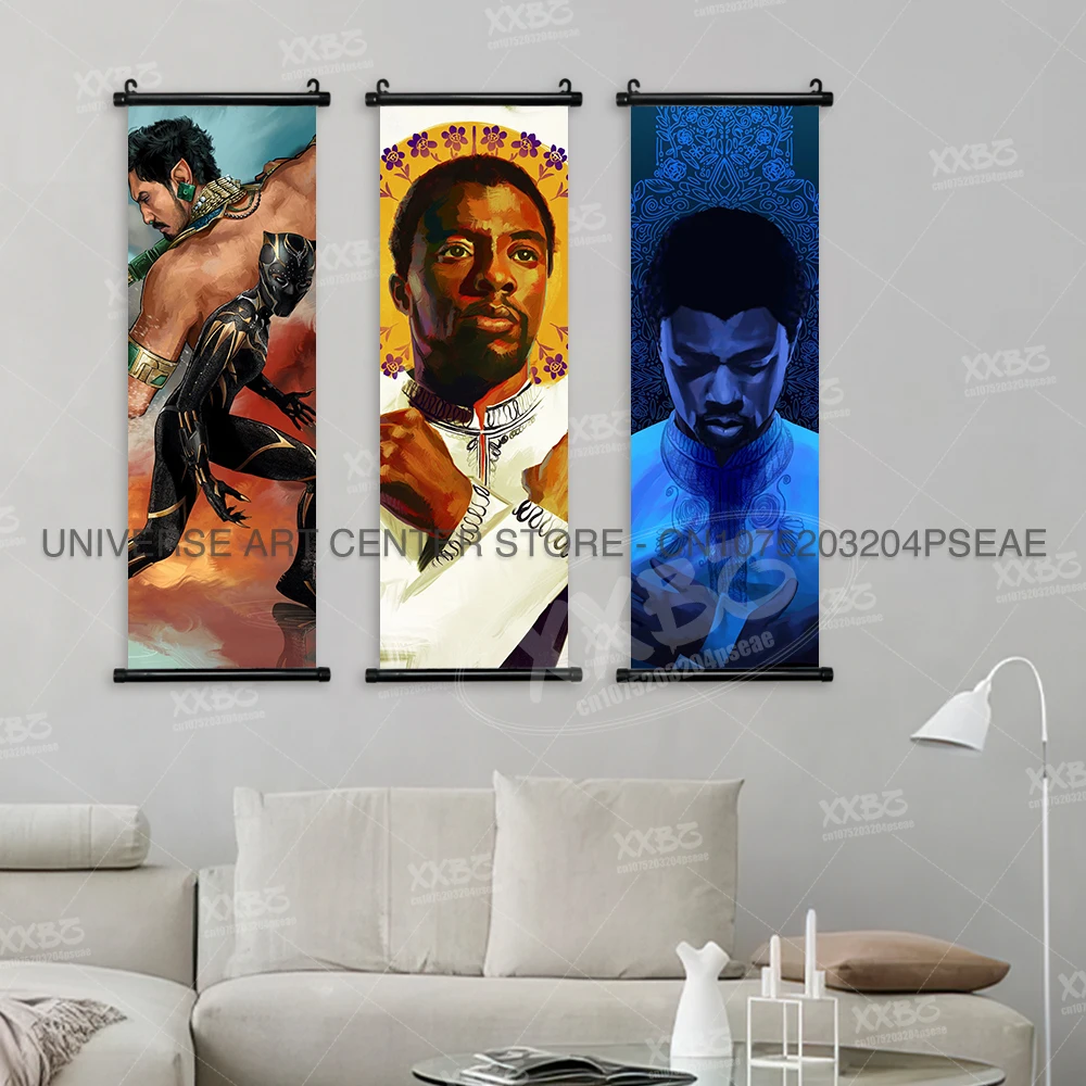 Постеры Мстители локи настенное искусство Черная пантера свитки картины Доктор