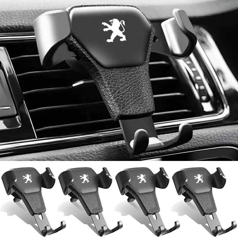 

Car Phone Holder Vent Clip Bracket For Peugeot 206 307 301 207 407 308 406 107 108 208 408 508 607 807 405 2008 3008 4008 5008