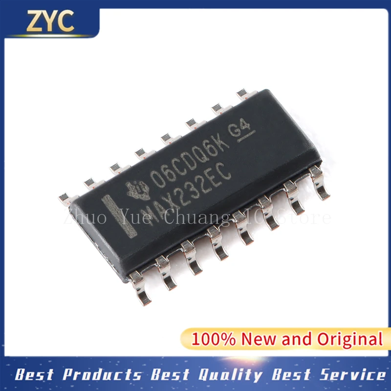 

10 шт./партия MAX232ECDR SOP-16 100% Новый оригинальный IC-чип