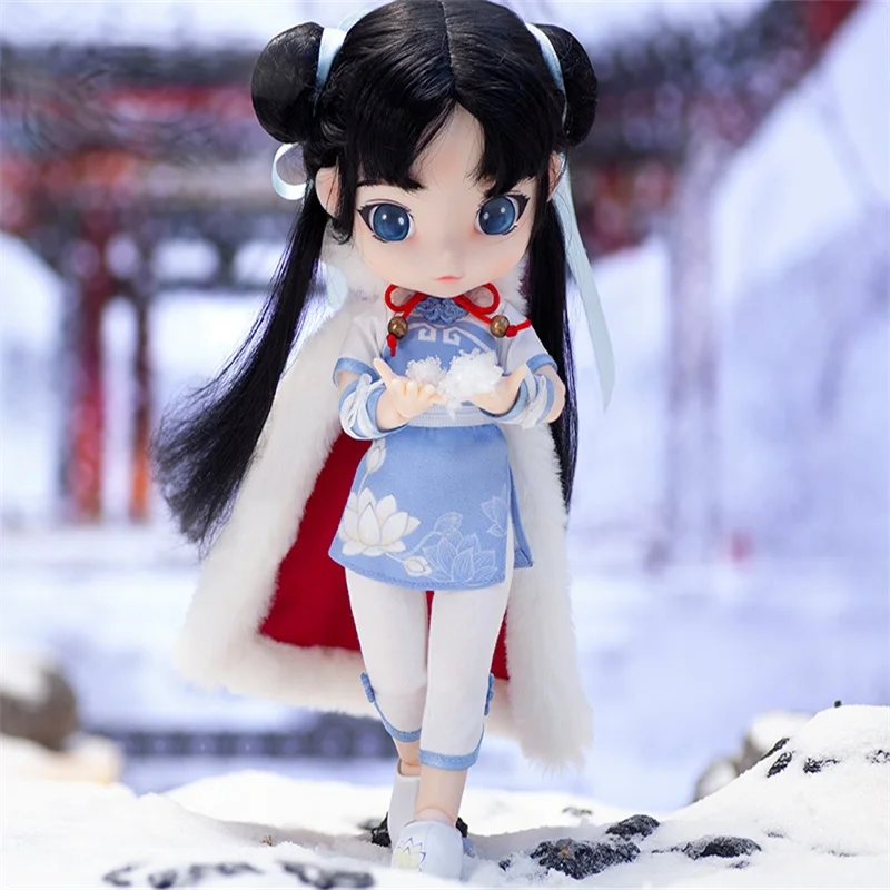 Китайская Кукла Паладин: меч и фея Viya Подвижная кукла Zhao Linger Bai Ma Qing Bjd игрушечные