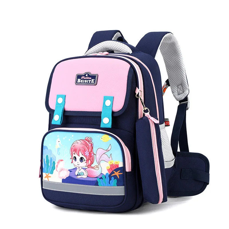Children School Bags For Girls Boys Orthopedic Backpack Kids cartoon schoolbag Primary School backpack Kids book bag mochila