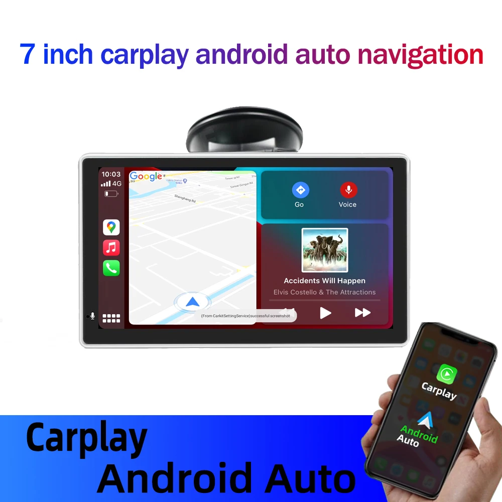 Iorigin-reproductor Multimedia con Android para coche, autorradio Universal inalámbrico de 7 pulgadas con Carplay, para VW, Nissan, Toyota, Honda, KIA y HYUNDAI