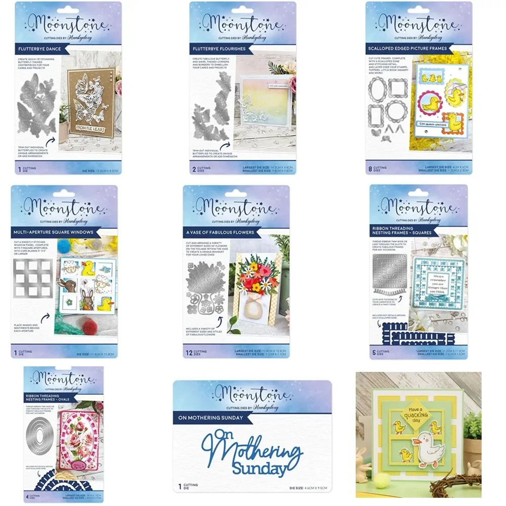 Металлические штампы с разными диафрагмами и квадратными окошками новинка 2024