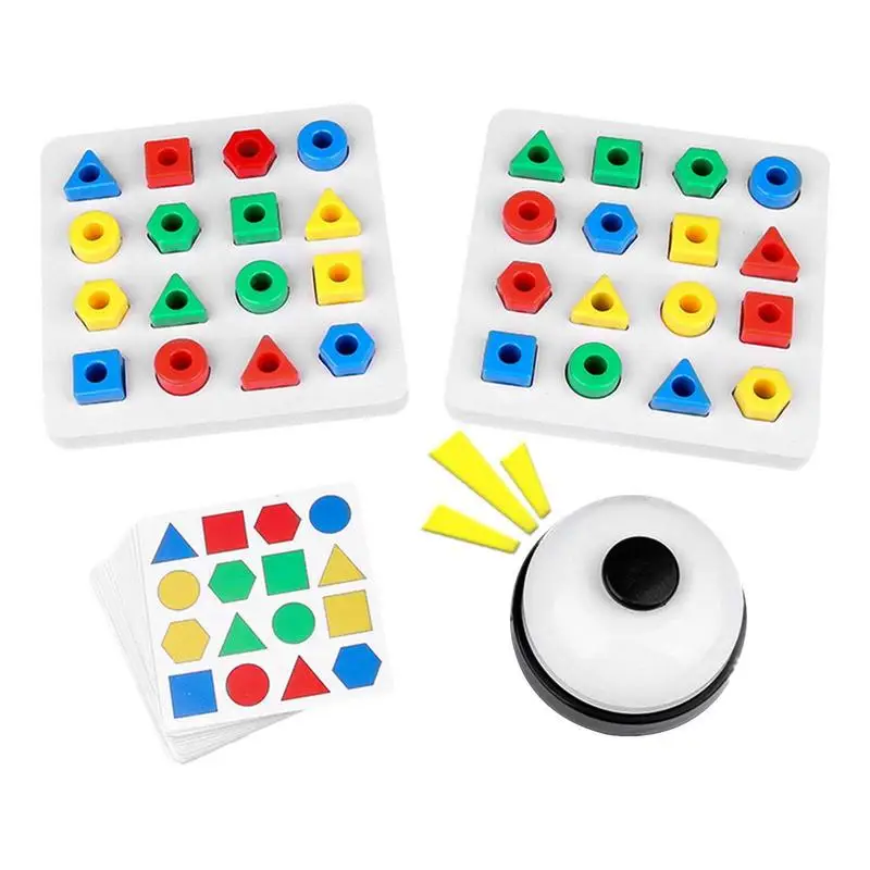 

Shape Puzzle Toddlers Puzzle Games Shape Puzzle Colorful Geometric Shapes Board 2 Player Kids Games Matching Games For Toddlers