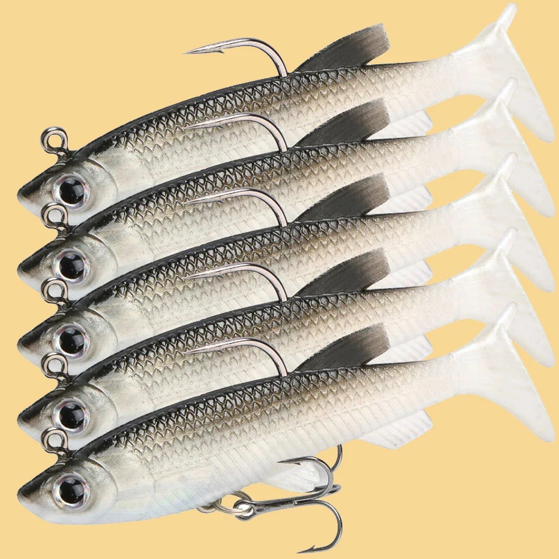 

Luya Soft Lead Fish T Tail Soft Bait Luya Bait Fake Bait Artificial Bait
