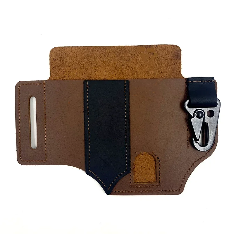 

Tool Pocket Sheath Camping Flashlight Leatherman Leather Holder Key Multitool And Organizer For Belt Sheath With For Outdoor