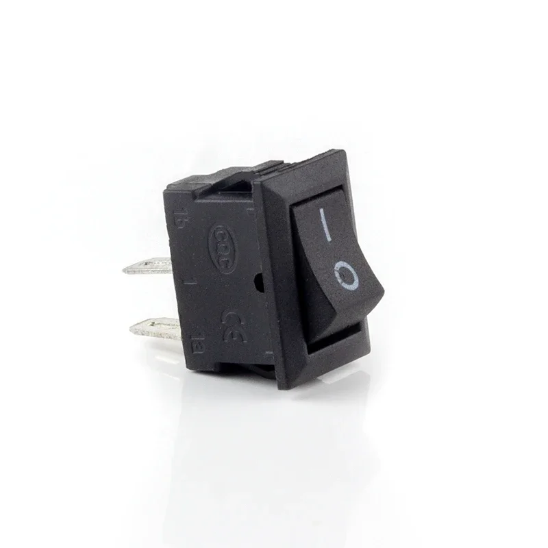 

10 шт. кнопочный переключатель 10x15 мм SPST 2Pin 3A 250 В KCD11 защелкивающийся кулисный переключатель включения/выключения 10 мм * 15 мм черный, красный и белый