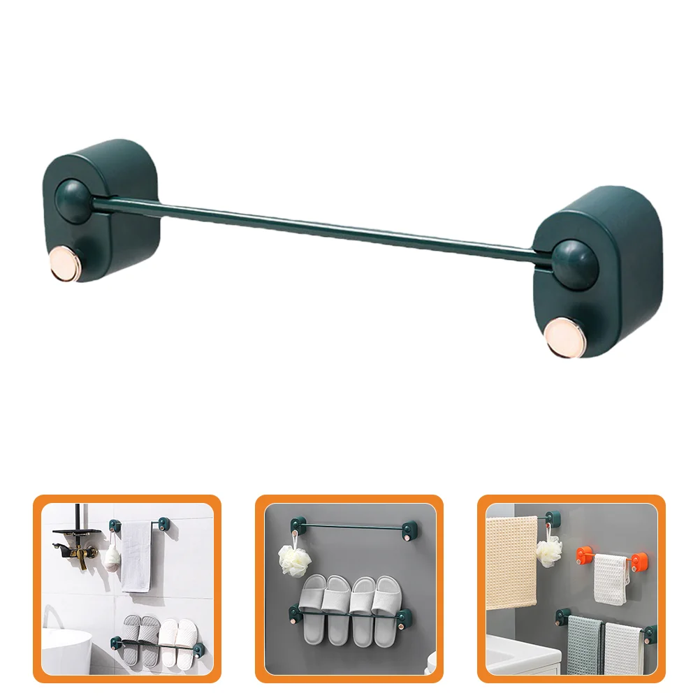 

Towel Holder Punch Towel Rail Towel Bar Plastic Towel Rack for Bathroom