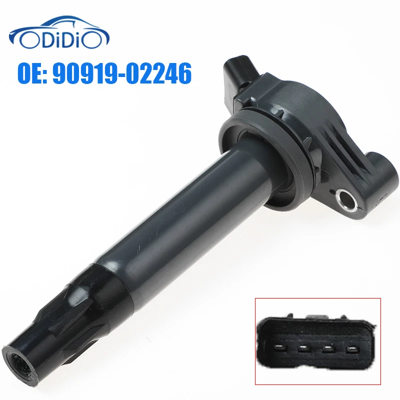 

ODIDIO 90919-02246 9091902246 Ignition Coil For Toyota Camry Highlander Solara For Lexus ES330 RX330 RX400h