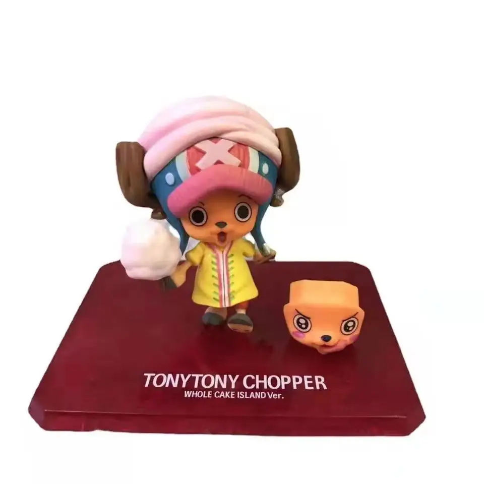 

One Piece 117Generation Straw Hat Mission Chopper Marshmallow Edition Cake Island Action Humanoid Boxed Model Childrens Gift