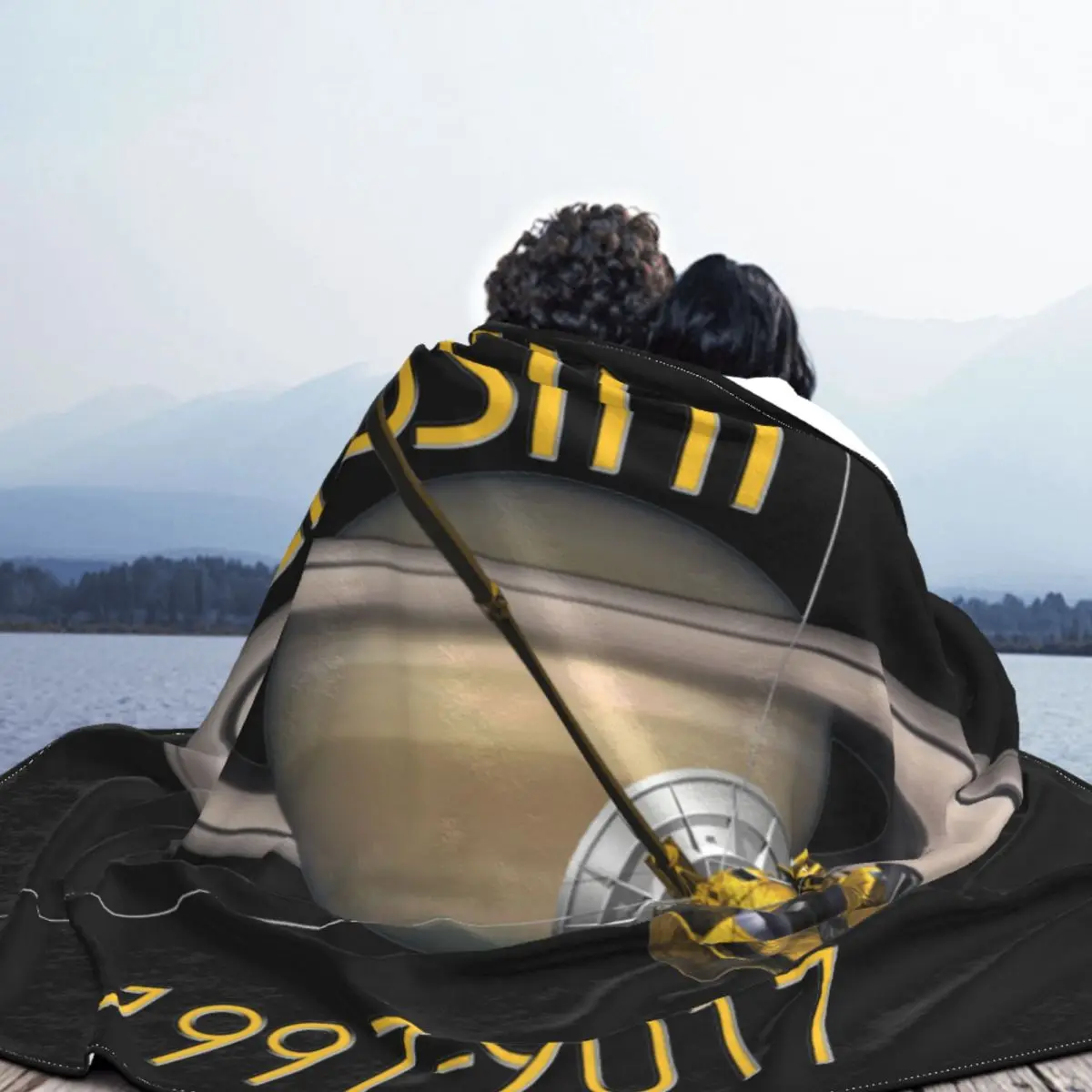 Бархатное покрывало для спальни с зондом на Saturn 1997-2017 Space Mars