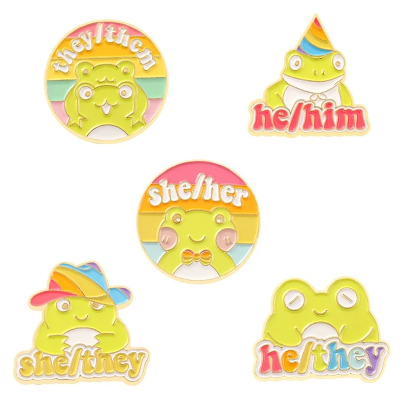 634D шляпы сумки Мультяшные жесткие эмалированные шпильки из сплава милые в виде