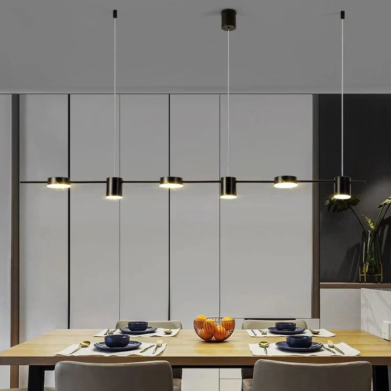 Потолочная люстра для столового стола современные рандовые светильники