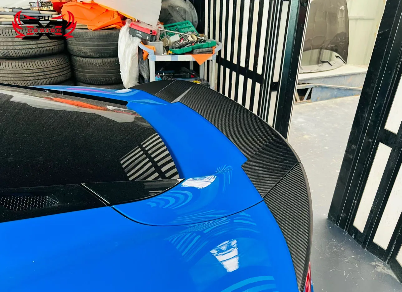 Сухой спойлер OD Style для заднего багажника из углеродного волокна хвост губа крыло