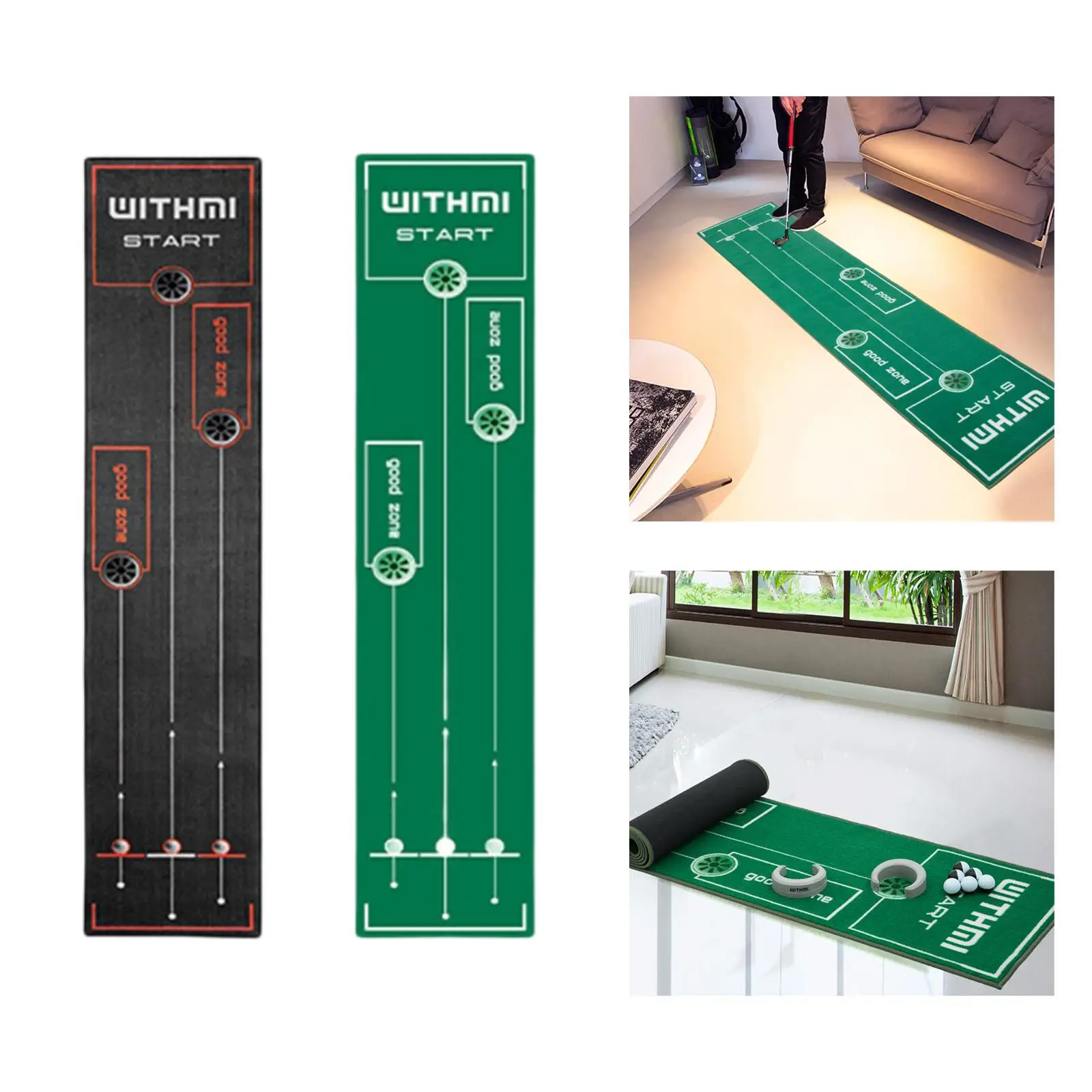 

Golf Putting Mat Indoor Putting Green for Home Office