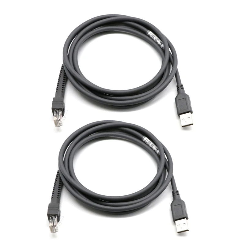 

2X сканер, кабель для передачи данных LS2208 AP LS4208 DS9208, сканер штрих-кодов, USB-порт, кабель для передачи данных