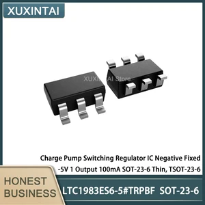 10Pcs/Lot LTC1983ES6-5#TRPBF LTC1983ES6-5 Charge Pump Switching Regulator IC Negative Fixed -5V 1 Output 100mA SOT-23-6 Thin,