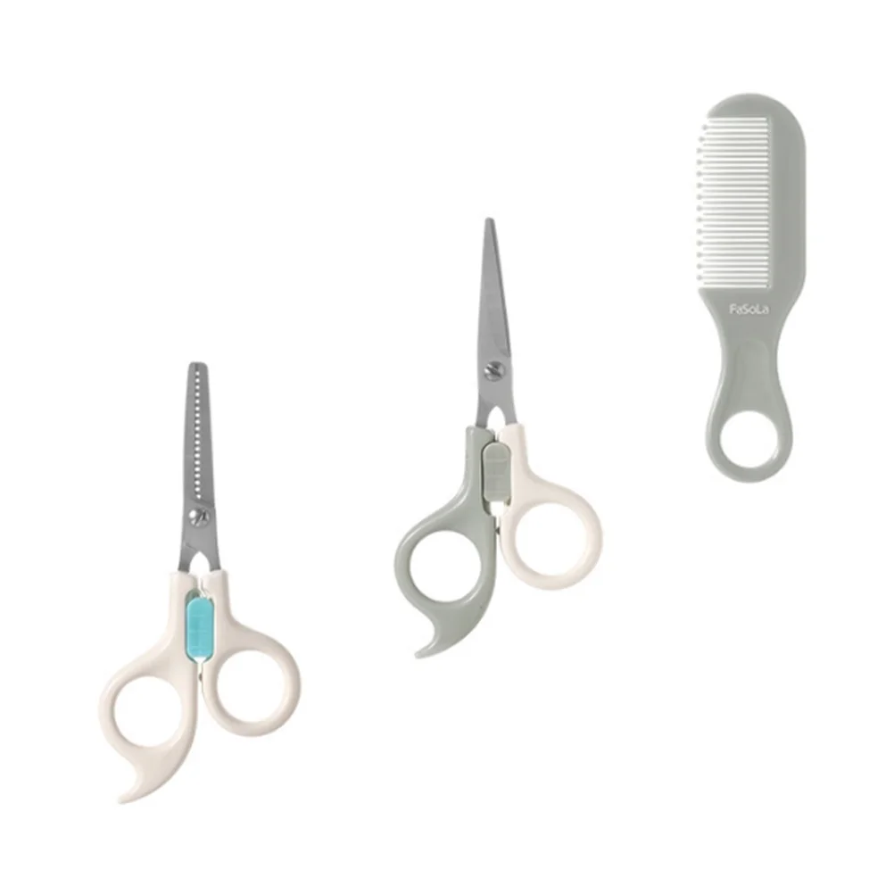 

1 Set Baby Hair Cutting Scissors Stainless Steel Hair Thinning Shears Kids Hair Scissor