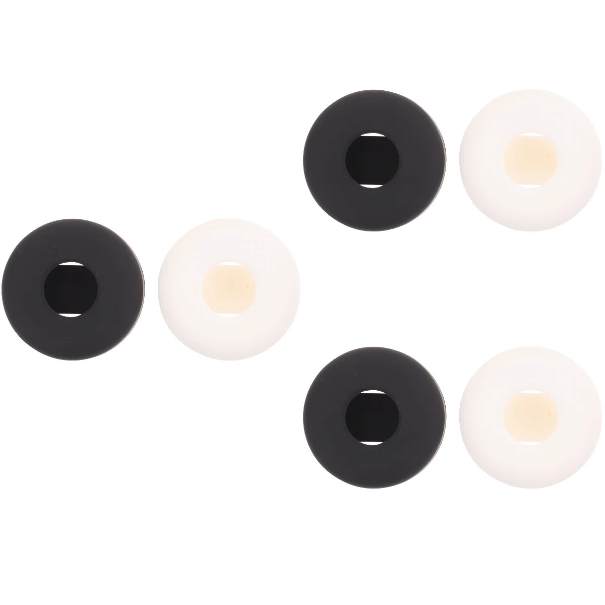 

6 Pcs Silicone Case Track Cover Secure Holder Outdoor Compatible for