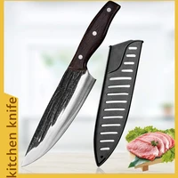 for kitchen 5cr15 stainless steel forged kitchen knife sharp chef knife cut fruit beef vegetables multifunction kitchen knives