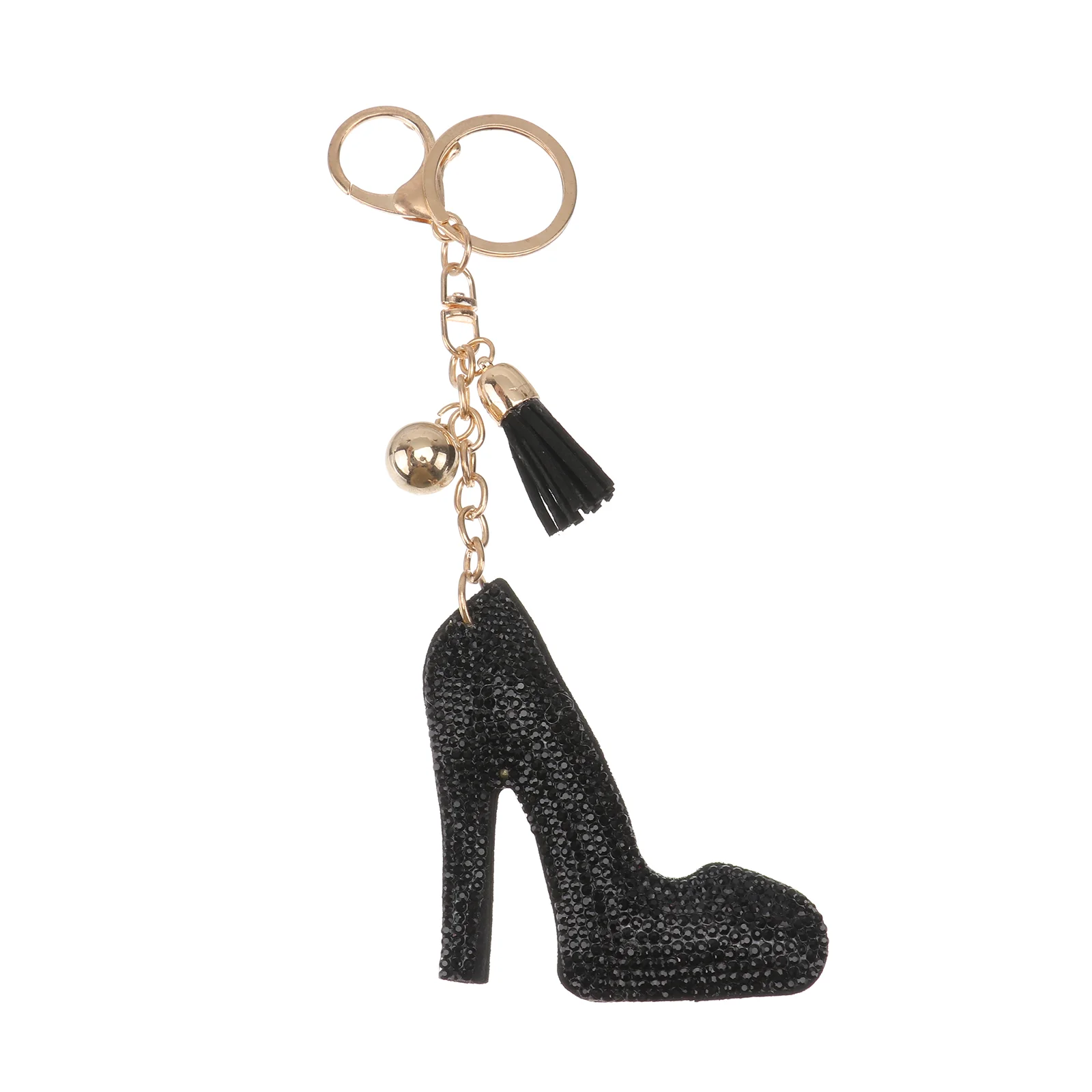 

Key Chain Metal Wallet For Women Decorative Gift Hanging Cloth Crystal Car Bag Miss Creative Keyring