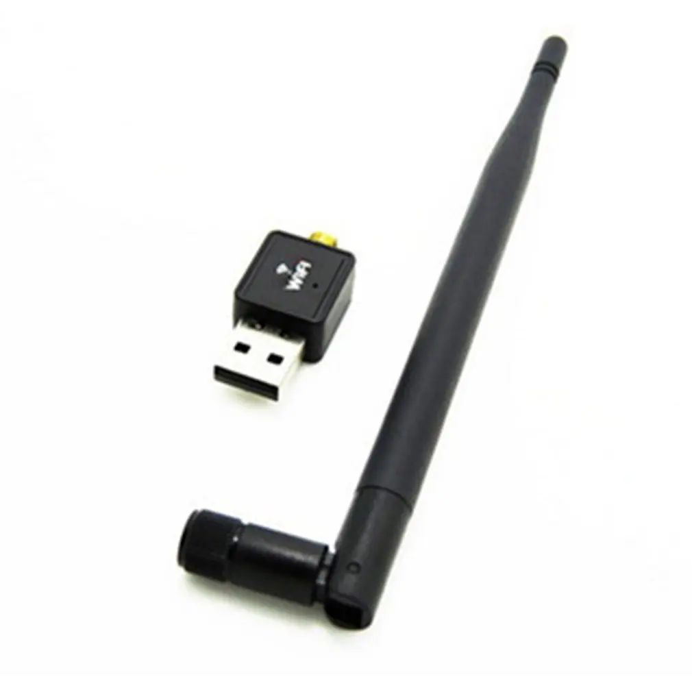 

USB беспроводная сетевая карта Wi-Fi ресивер USB Wi-Fi адаптер 2,4G 802.11n 150 Мбит/с для WIN Linux ПК сигнала усиленный ноутбук планшет