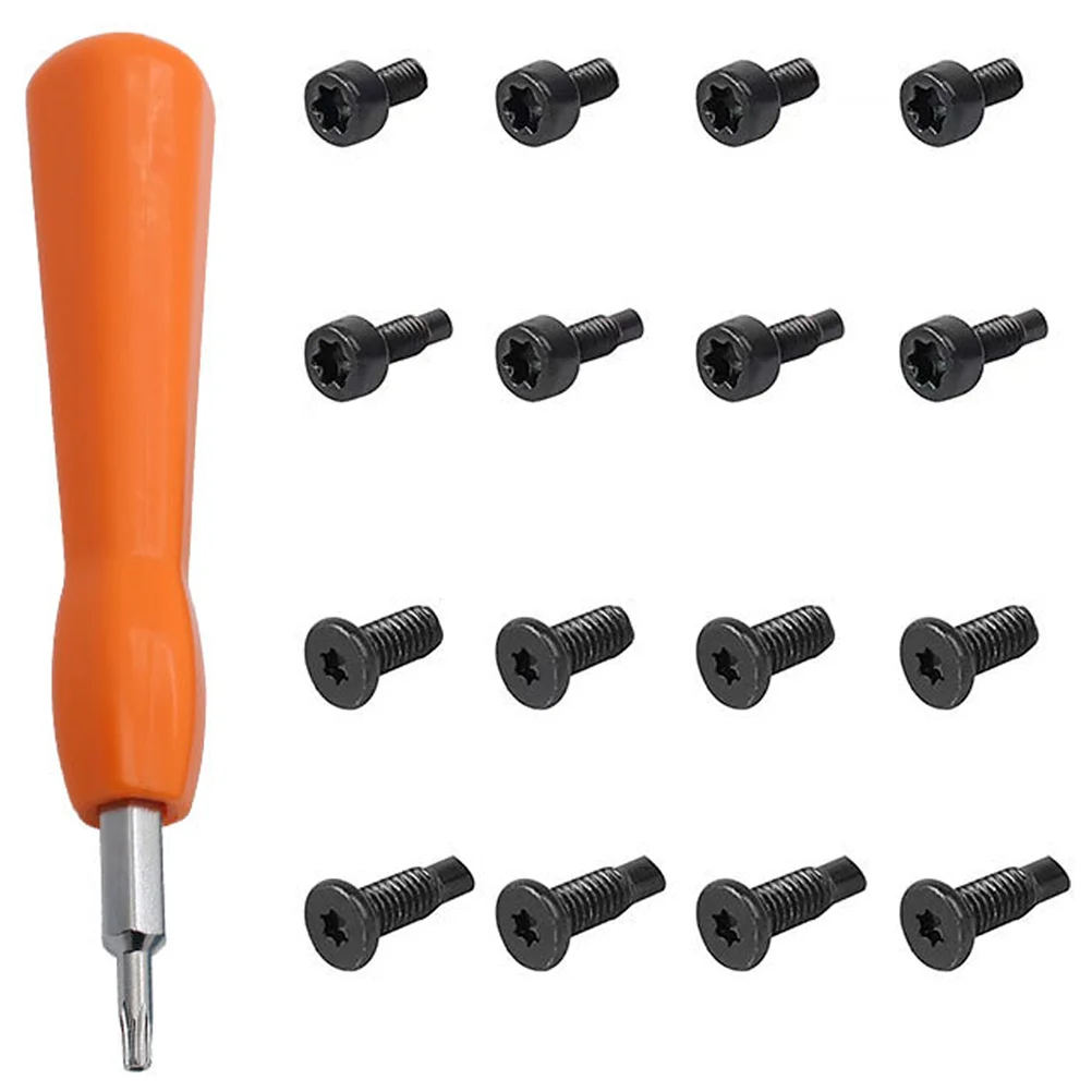 

Home Tools 2-in-1 Screwdriver Doorbell Repairing Piece Set 11.6x2.1cm Smart Replacement Abs Screws