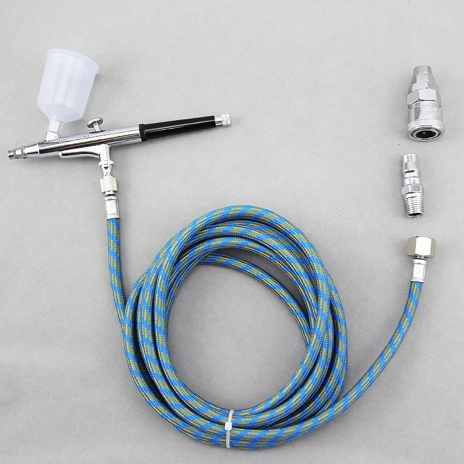 Spray Pen Airbrush Compressor Air Hose Bsp 180CM 1/8 Woven Pipe Nylon Braided High Quality Paint Gun Brush Kit Adapter