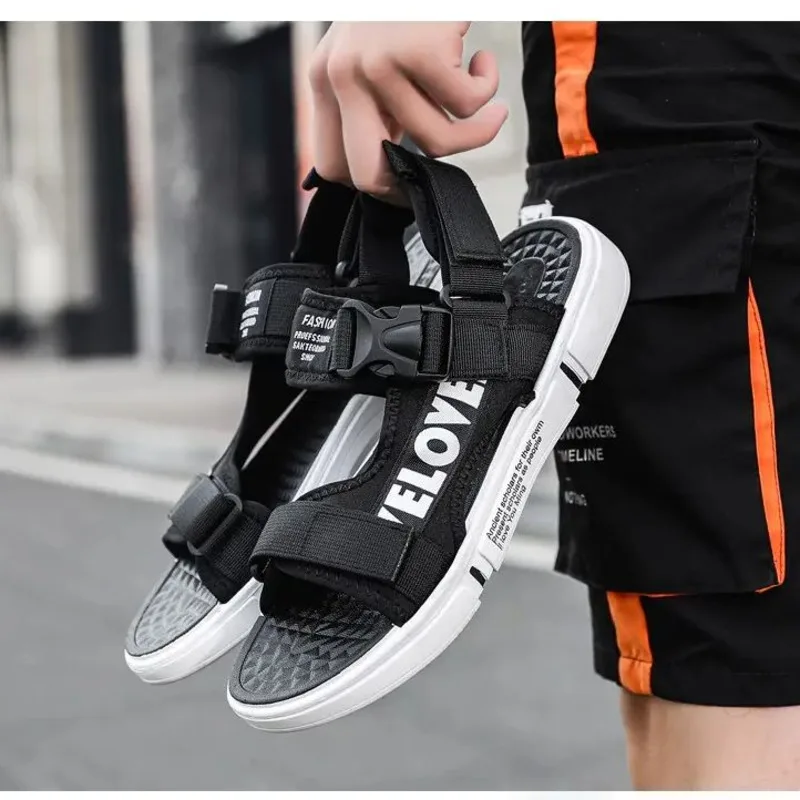 

Популярные летние сандалии для просвещения, шлепанцы, пляжная обувь, модная мужская обувь, 2022