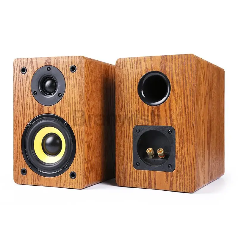 

120W High-power High-fidelity Speaker Home HIFI Fever Passive 4 Inch Audio Home Theater Bookshelf Desktop Surround Speakers