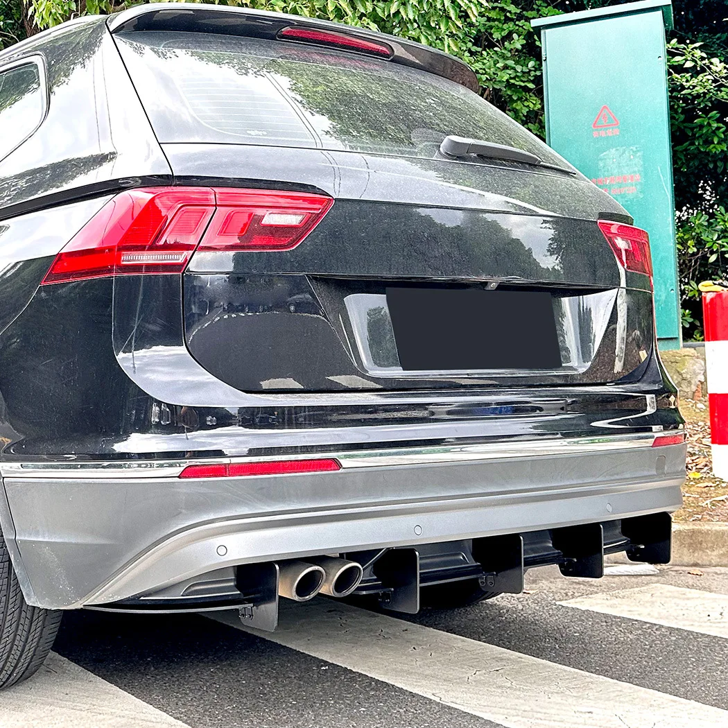 Диффузор заднего бампера задние боковые разветвители спойлер для Volkswagen Tiguan MK2
