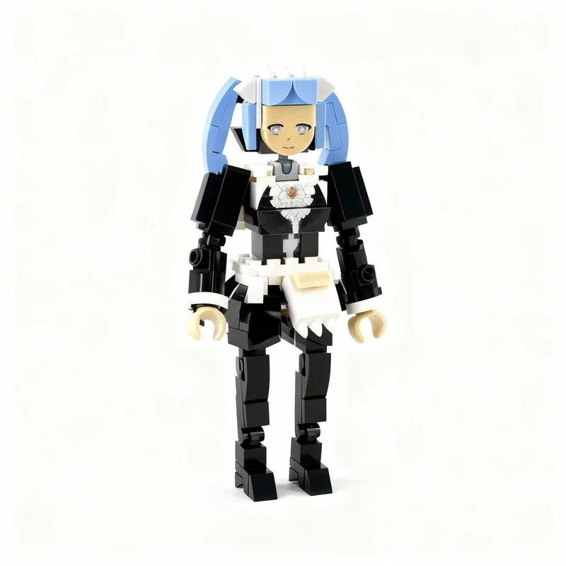 Фото 302 детали MOC Flora - Fire Emblem Fates, модель игрушек, строительные блоки, архитектура, рождественский подарок, креативная образовательная идея, 3D-дисплей №3