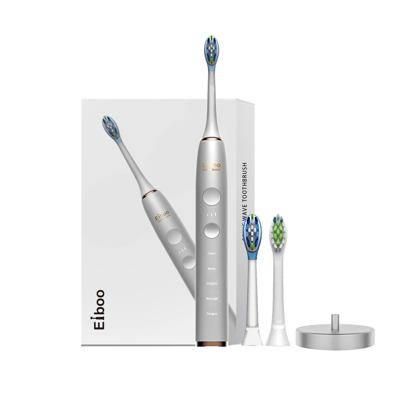 Щетка Зубная электрическая ультразвуковая с насадкой меньше вибрации чем Philips |