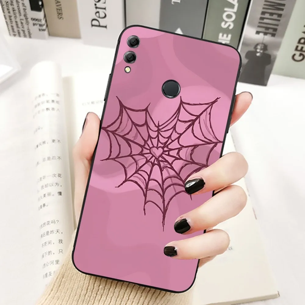 Чехол для телефона с мультяшным принтом Паутина Huawei Honor 10 Lite 9 20 7A 9X 30 50 60 70 Pro Plus