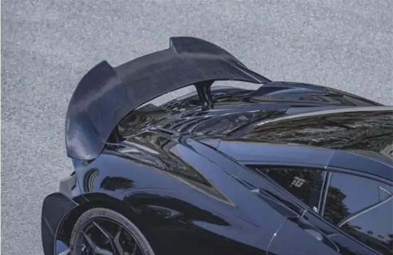 765LT СТИЛЬ СПОЙЛЕР для губ багажника с настоящим углеродным волокном на заднем