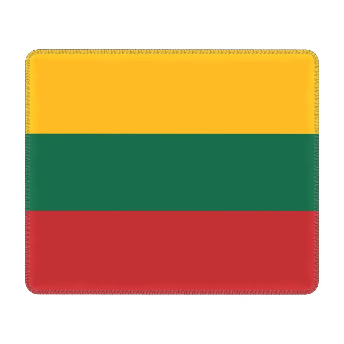 

Персонализированный ПК игровой коврик для мыши Нескользящий Резиновый базовый флаг Литвы коврик для мыши офисная техника