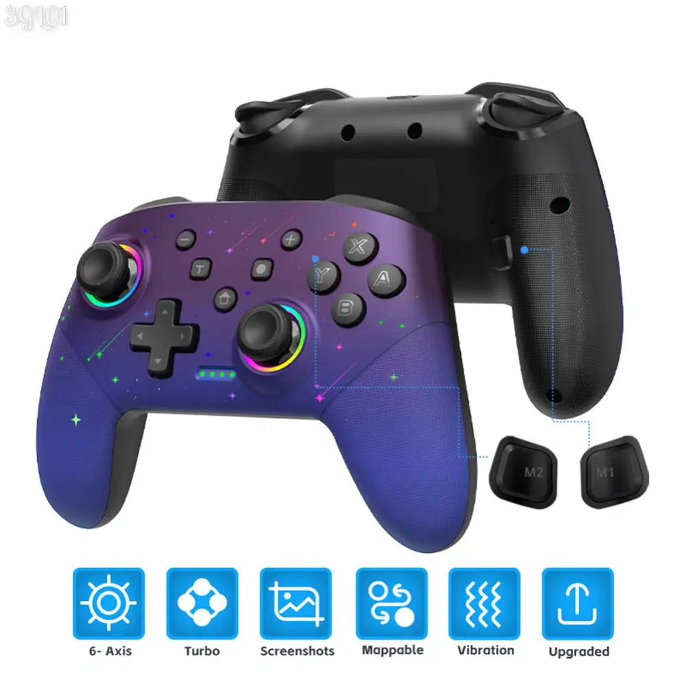 Беспроводной контроллер совместимый с Bluetooth программируемой функцией Turbo RGB