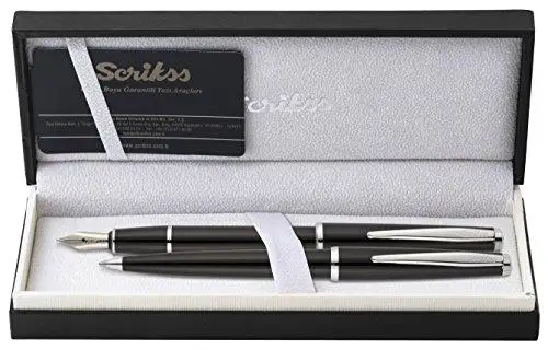 

Brand: Scrikss Vintage 33 Fountain Kalemtükenmez Pen Suit Black Category: Fountain Pen