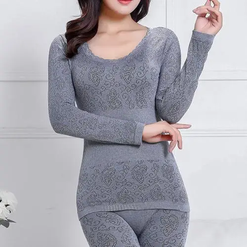 

Thermal For Women Sexy Warm Women Winter Thermal Underwear Set Warm Thermos Clothing Women/Men