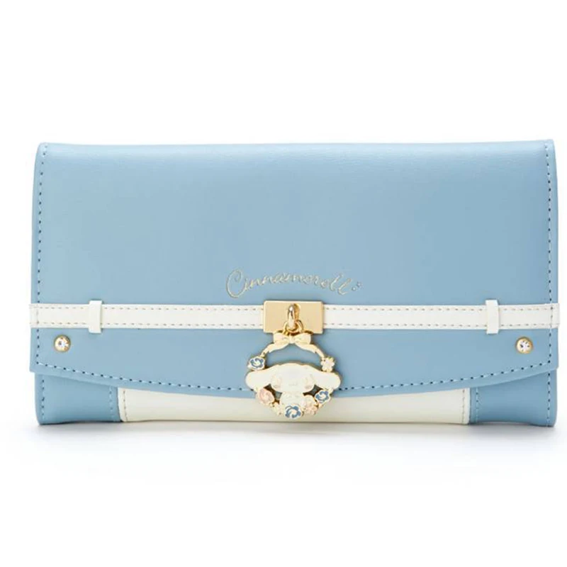 

Kawaii Sanrio кошелек Cinnamoroll аниме мультфильм милые Студенты путешествия на открытом воздухе искусственная монета Игрушки для девочек подарок на день рождения