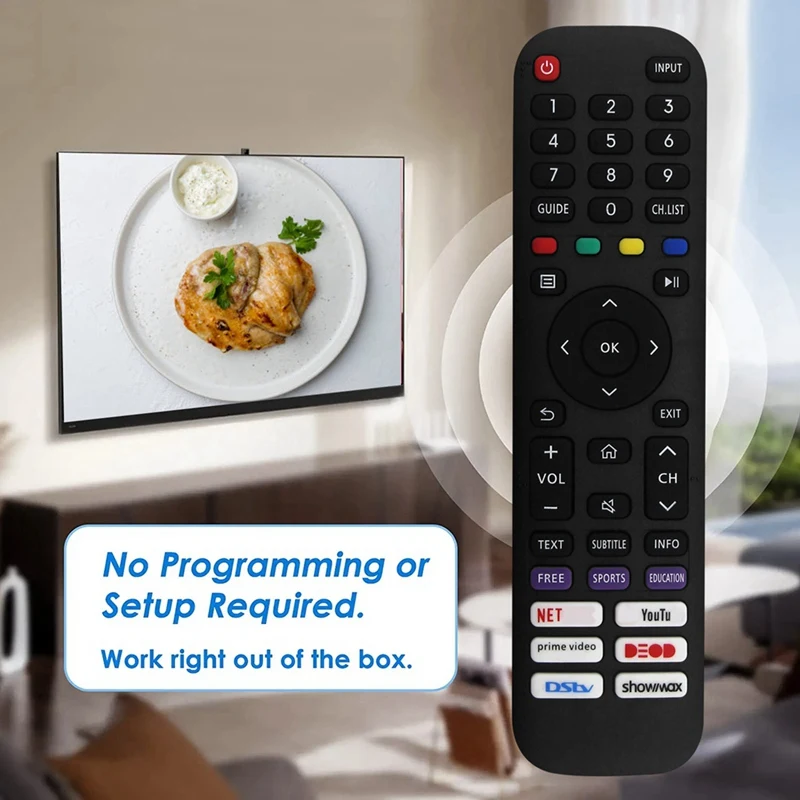 Пульт дистанционного управления Hisense Smart LED TV