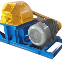 Diesel wood shaving chipper grinder machine wood branch hammer mill crusher for sawdust powder