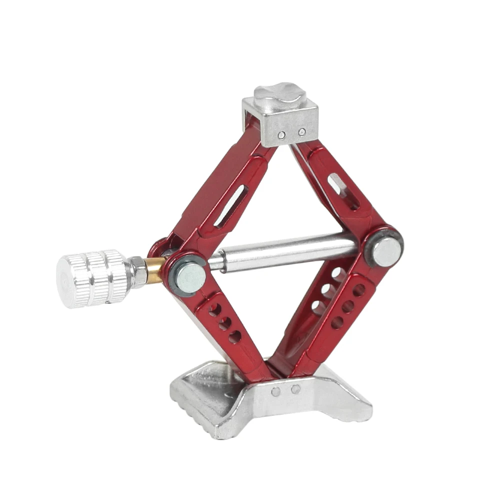 

RC Car 6 Ton Jack Stand Adjustable Metal Scissor Jack Repair Tool Part for 1:10 Scale Remote Control Car Accessory