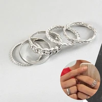 2022 kpop new kpop bangtan boys v 5 set rings celebrity peripheral jewelry fans holiday gifts support