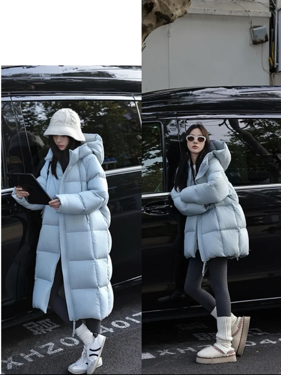 Европейские товары Мода Сверхлегкий белый утиный пух без подкладки Бархатный