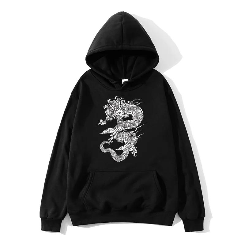 

SUPZXU Hoodies Men's 2020 Chinese Dragon Print Hoodie Street Casual Hip Hop Sweatshirts Men High-end Brand hoody sudadera hombre